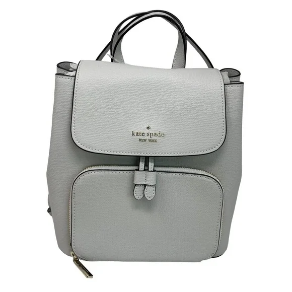 Kate Spade Kristi Medium Flap Backpack Warm Cement NWT Kate Spade Kristi Medium Flap Backpack Warm Cement Grain  main image 3